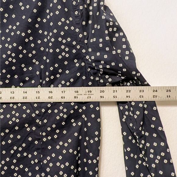 Express Mens Navy Floral | Slim 1MX Long Sleeve Button Up | Size M - Picture 4 of 7
